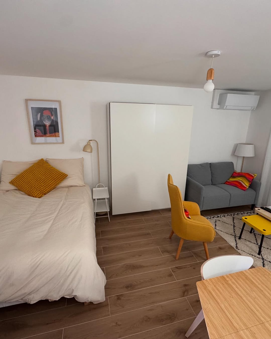 Chambre rénovée par GH Construction 